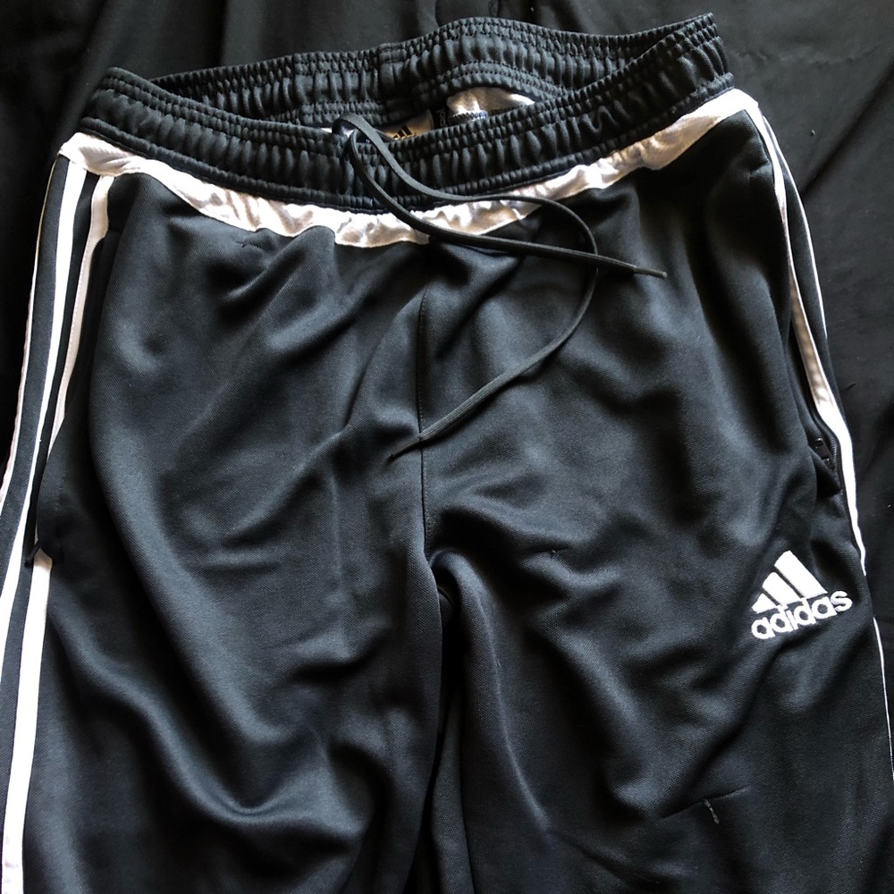 Unisex Dark Grey Adidas Joggers